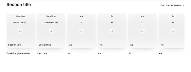 Blog Image Carousel 03: blog wireframe