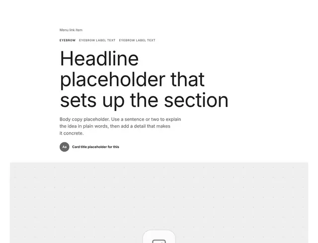 Blog Stacked 05: blog wireframe