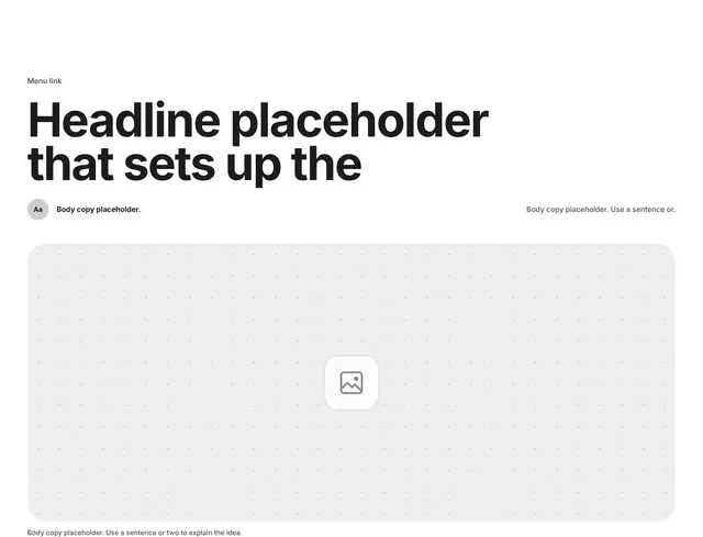 Blog Sticky Scroll 14: blog wireframe