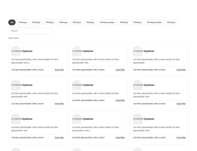 Blog Three-Column Grid and Form 01: blog wireframe