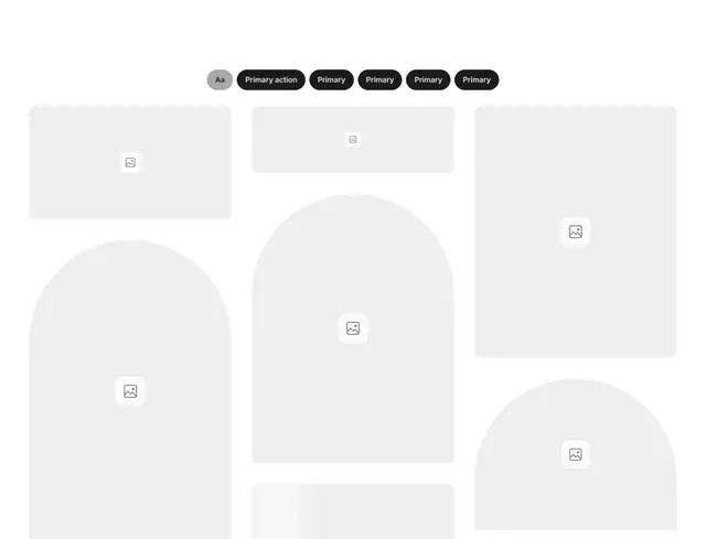 Blog Three-Column Grid with Video 02: blog wireframe