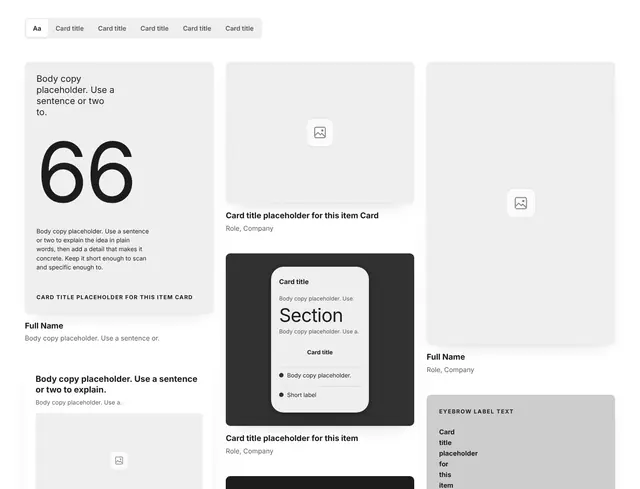 Blog Two-Column Grid 07: blog wireframe