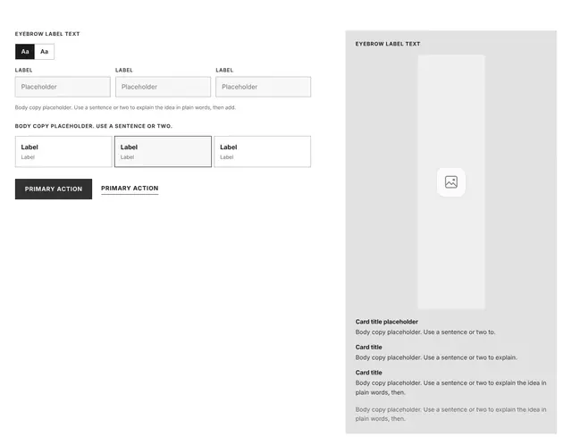 Contact Sticky Scroll 11: contact & forms wireframe