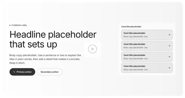 FAQ Video Background 01: faq wireframe