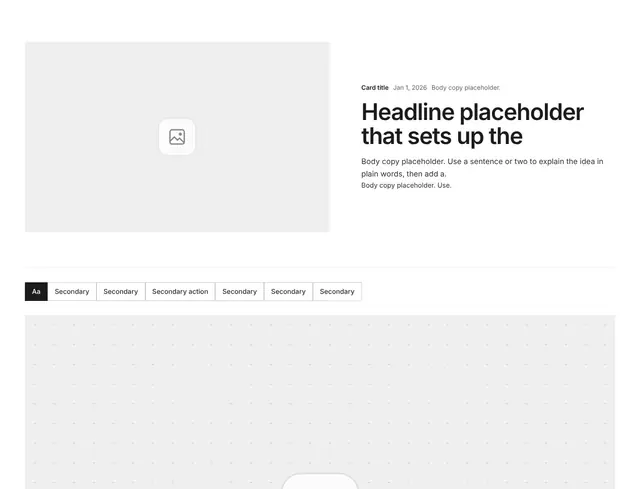 Features List 09: features wireframe