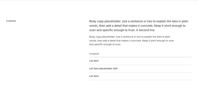 Features Stacked 02: features wireframe