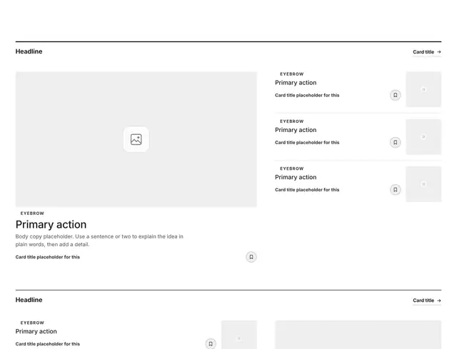 Features Stacked 09: features wireframe