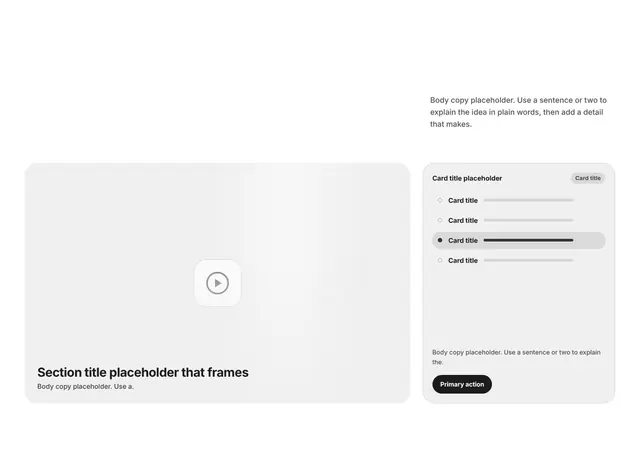 Features Video Background 01: features wireframe