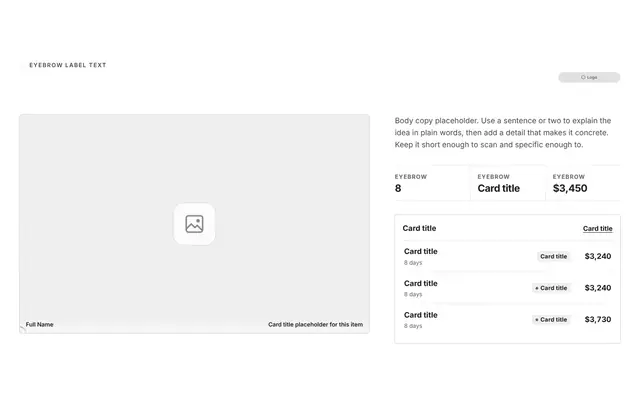 Footer Split with Image and Form: footer wireframe
