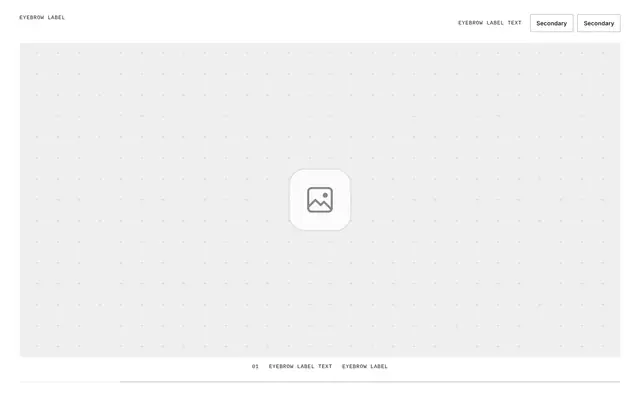 Gallery Full-Bleed Image 03: gallery wireframe