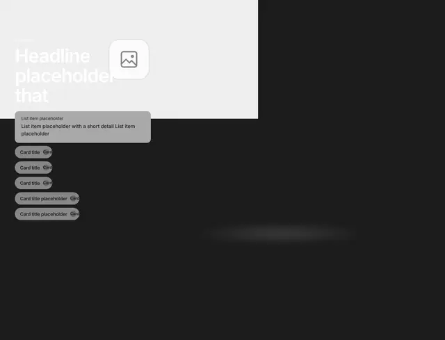Integrations Sticky Scroll with Accordion: integrations wireframe
