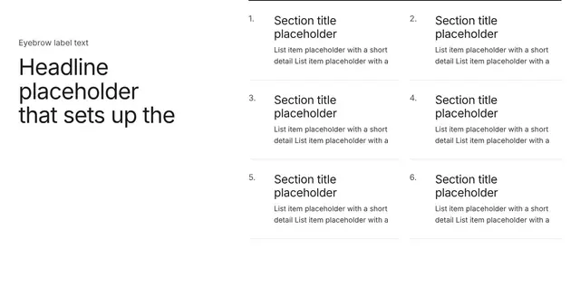 Logos Sticky Scroll: logos wireframe