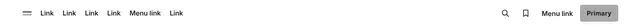 Navigation Bar 10: navigation wireframe
