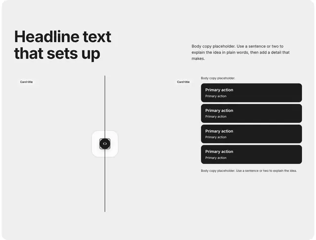 Section Split with Image 03: other wireframe