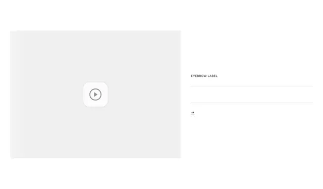 Section Split with Image and Video: other wireframe