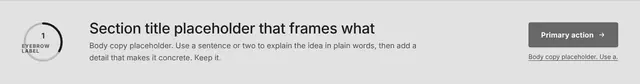 Section Stacked 13: other wireframe