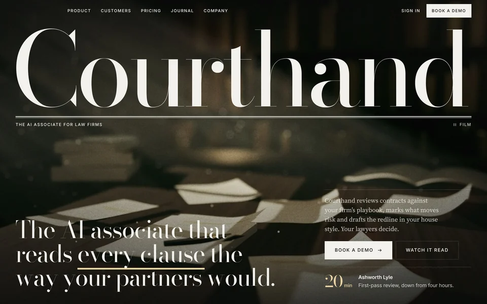 Courthand